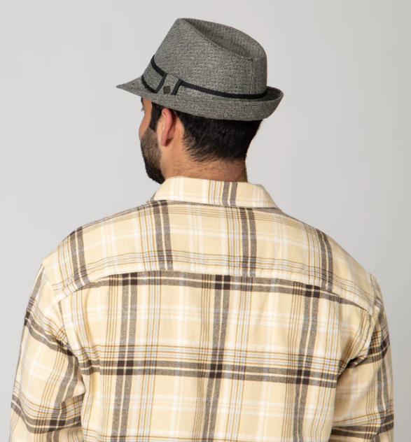 Mens Tweed Fedora