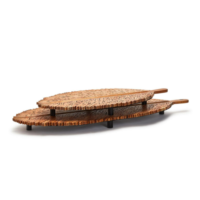 Wood Leaf Tray