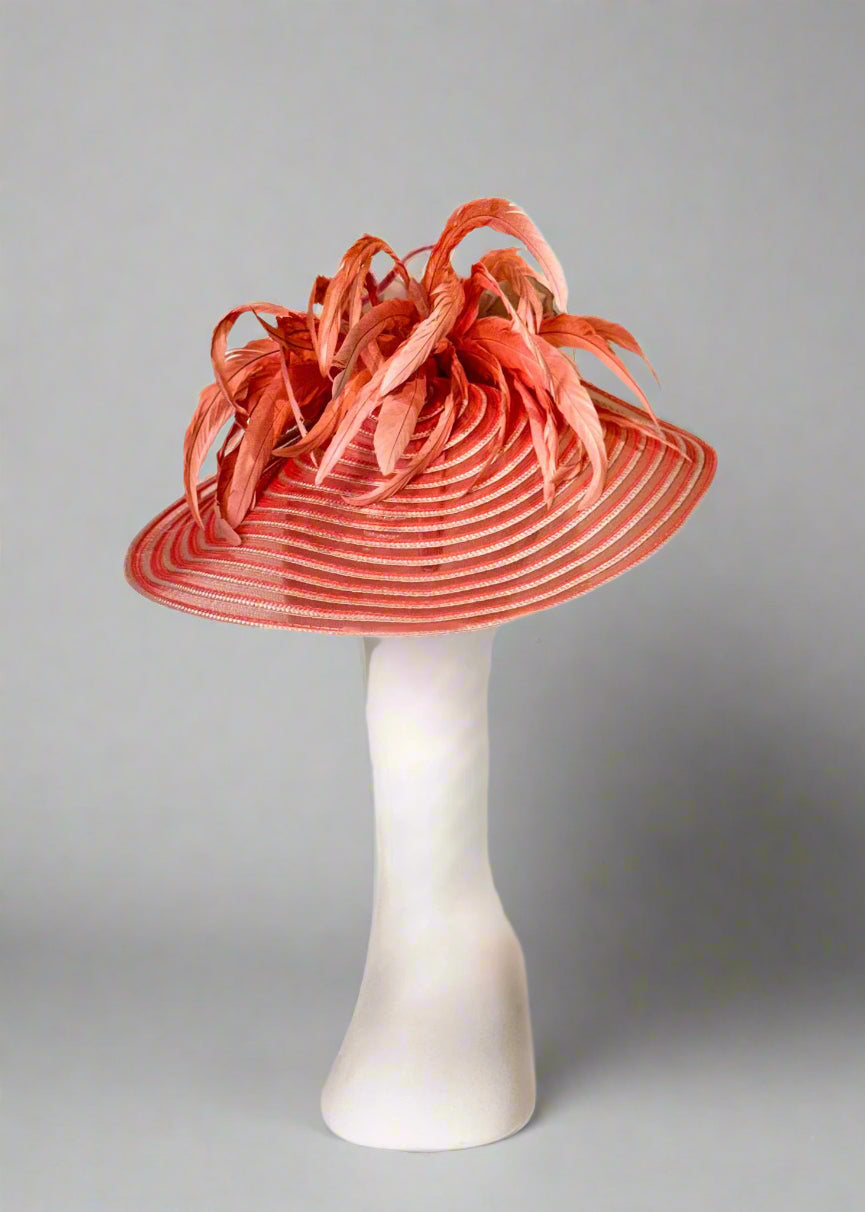 F Light Pink & Peach 1375