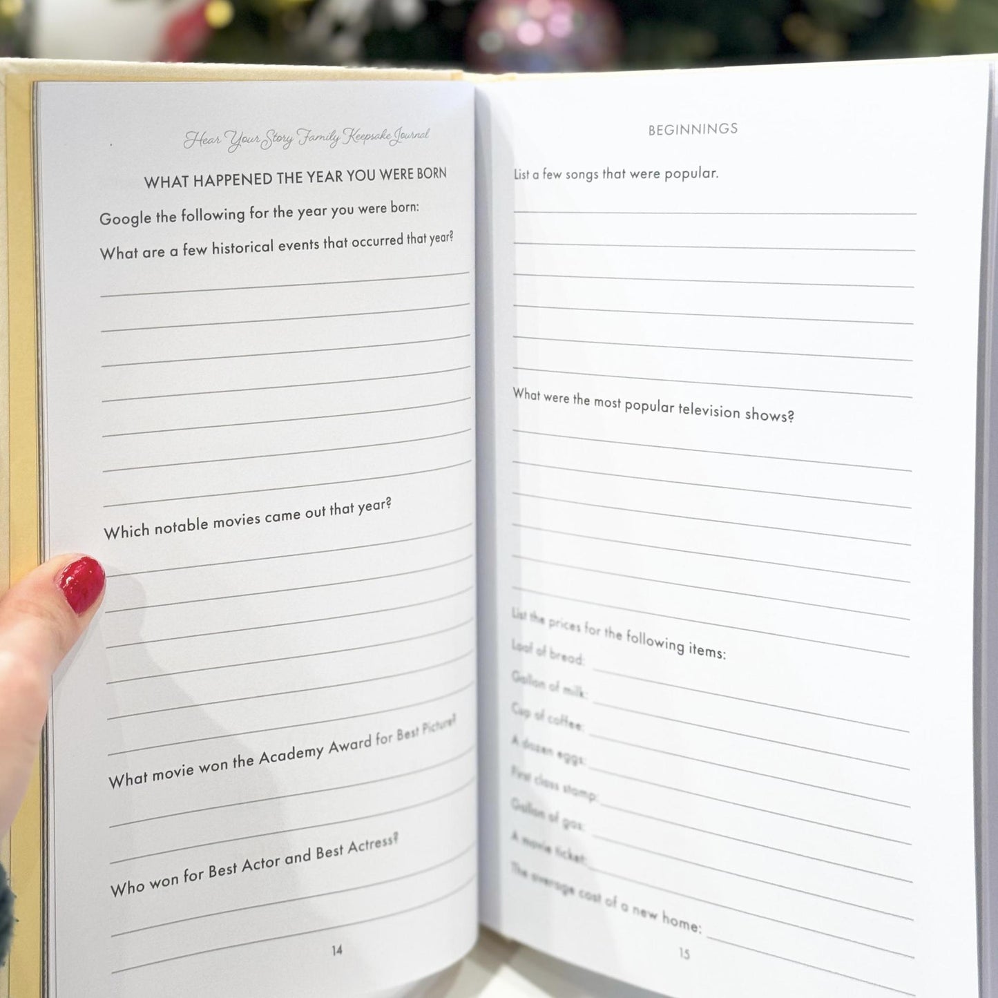 Family Keepsake Journal