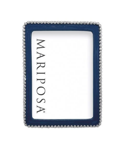 Beaded Blue Frame