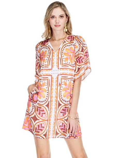 Floral Mandala Dress