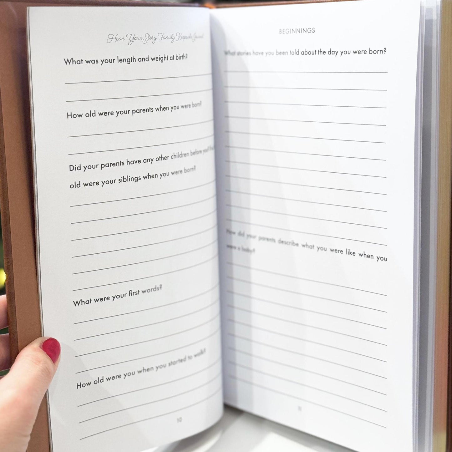 Family Keepsake Journal