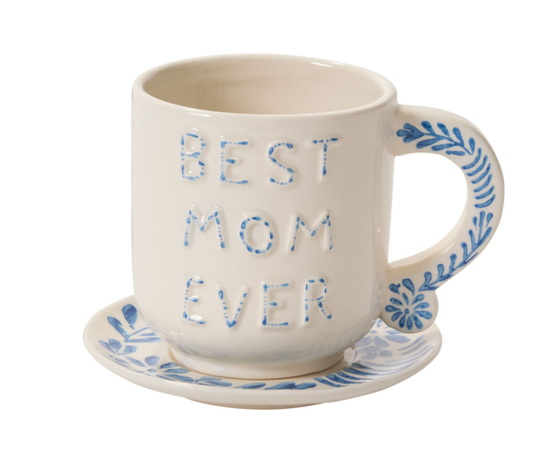 Best Mom Mug/Saucer