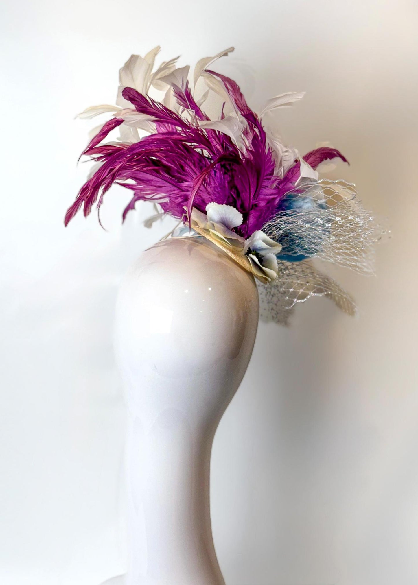 Fascinator Cream 1373