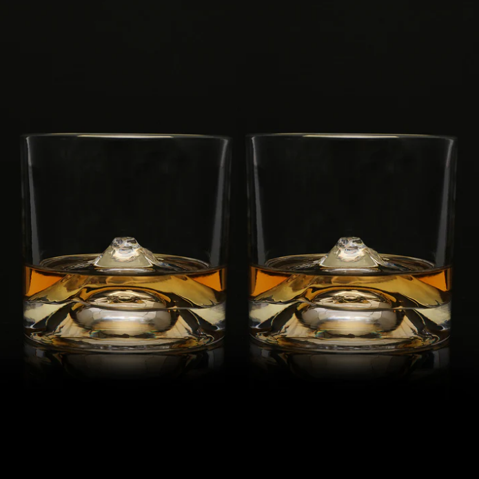 Mt. Fuji Glasses Set of 2