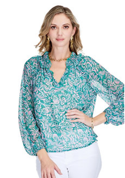 Pink Vine Top