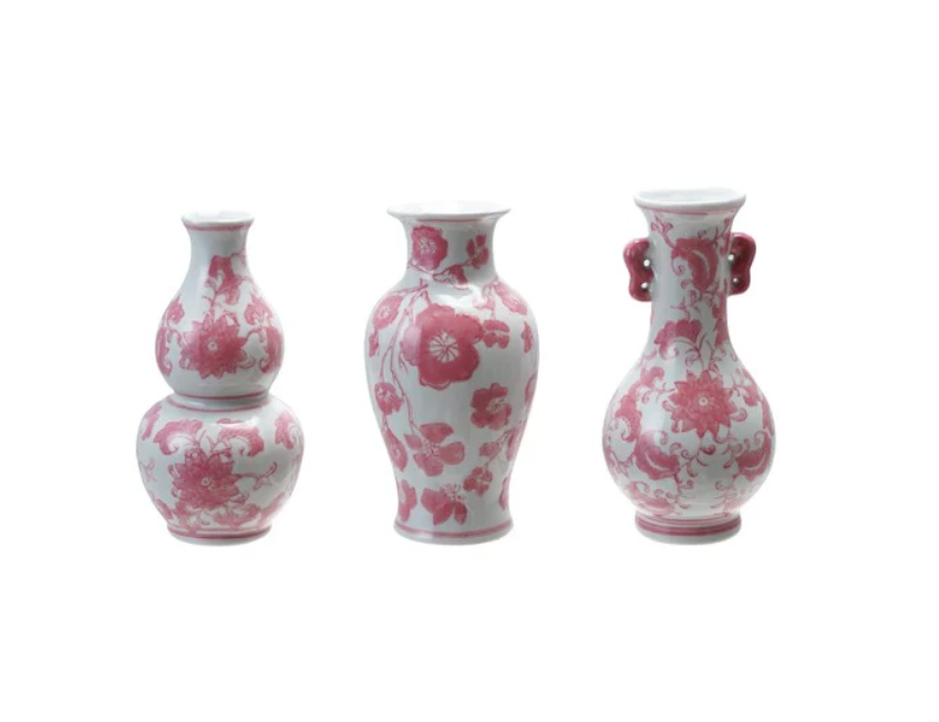 Pink Chino Vase