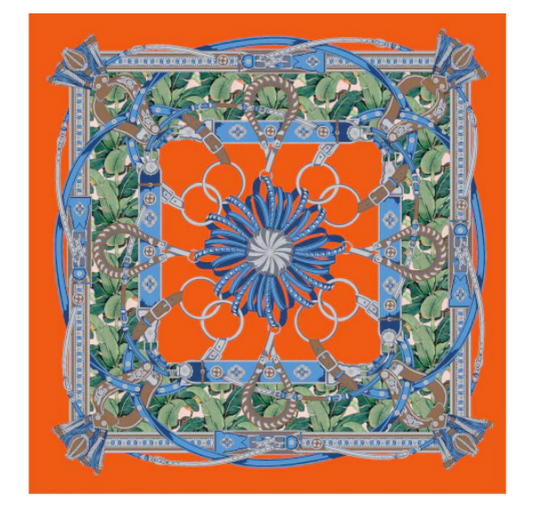 Bits & Pieces Silk Scarf