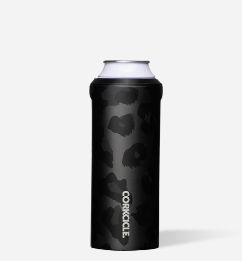 Leopard Slim Can Cooler