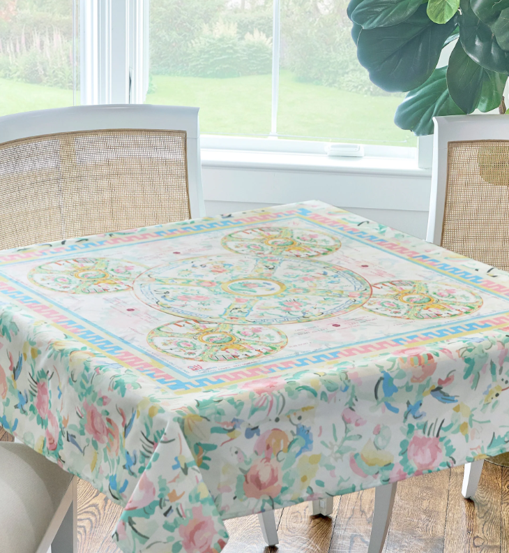 Aristocrat Mahjong Tablecloth
