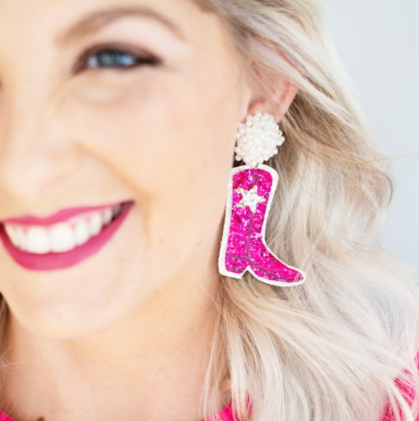 Shania Boot Earrings