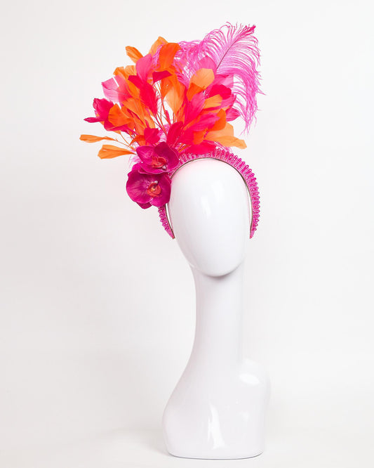 C Beaded Fuchsia 1039