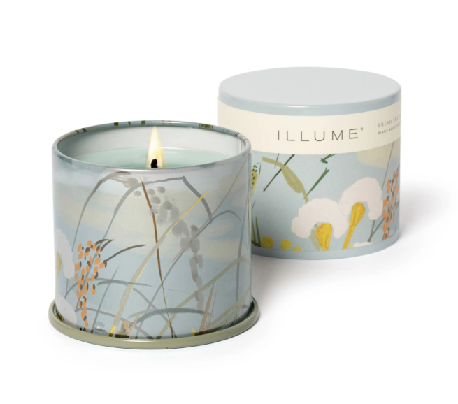 Fresh Sea Salt Tin Candle