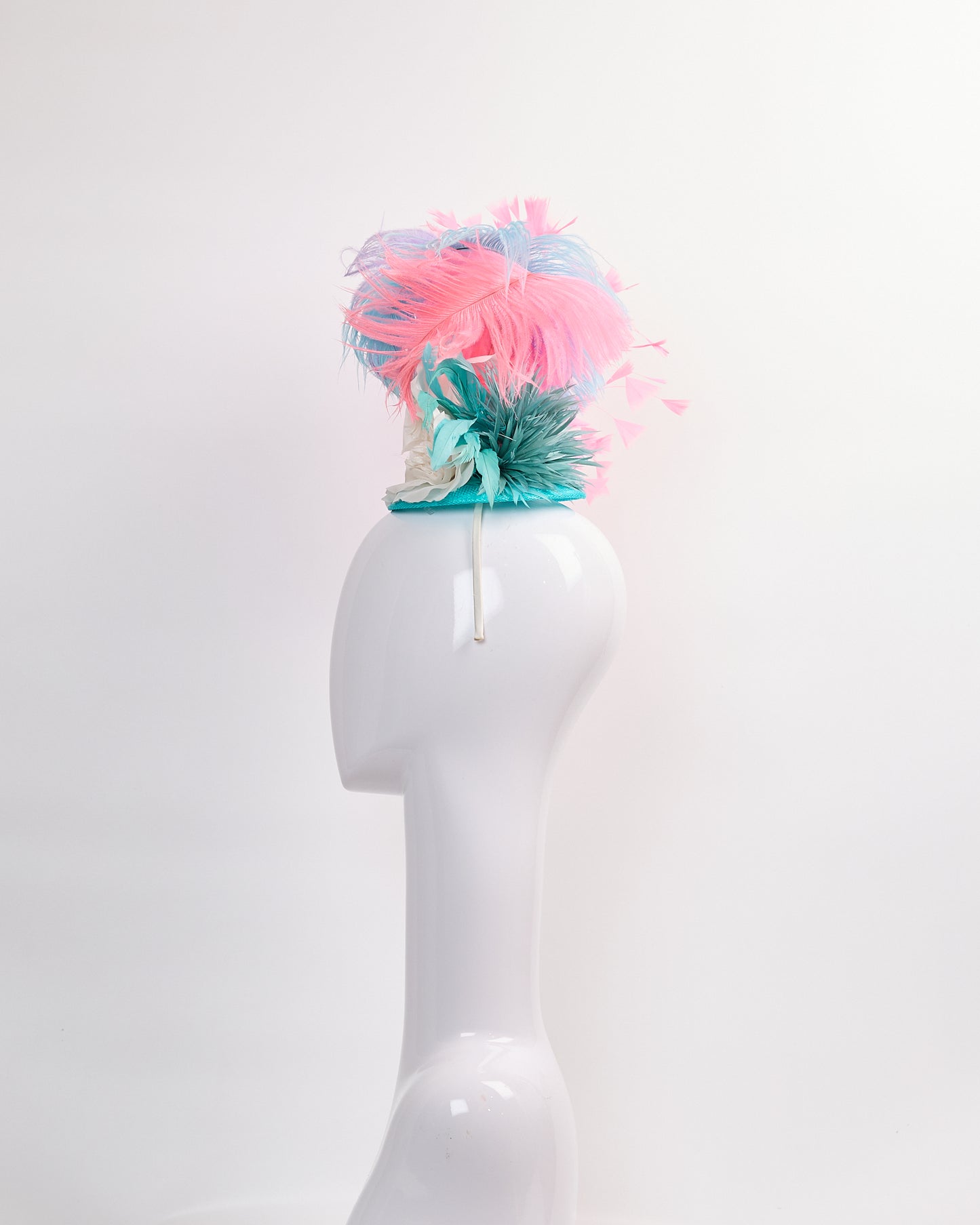 Fascinator Turquoise 1371