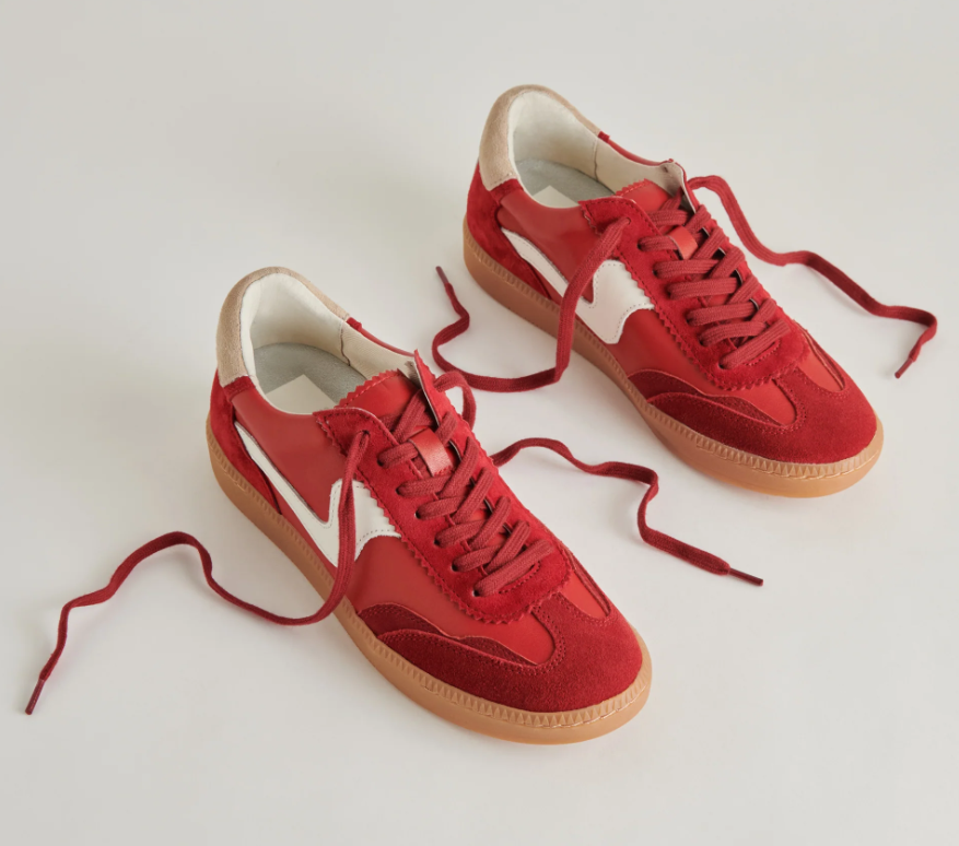 Crimson Sneakers