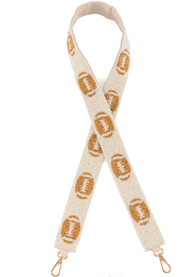 Football Beaded Strap