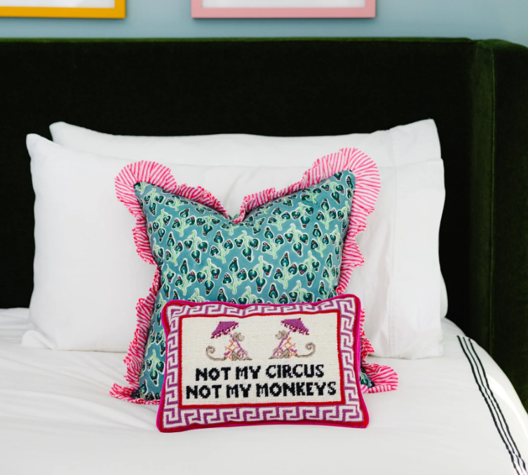 Not My Circus Pillow
