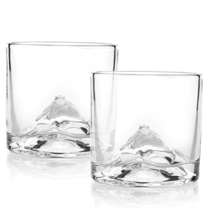 Mt. Fuji Glasses Set of 2