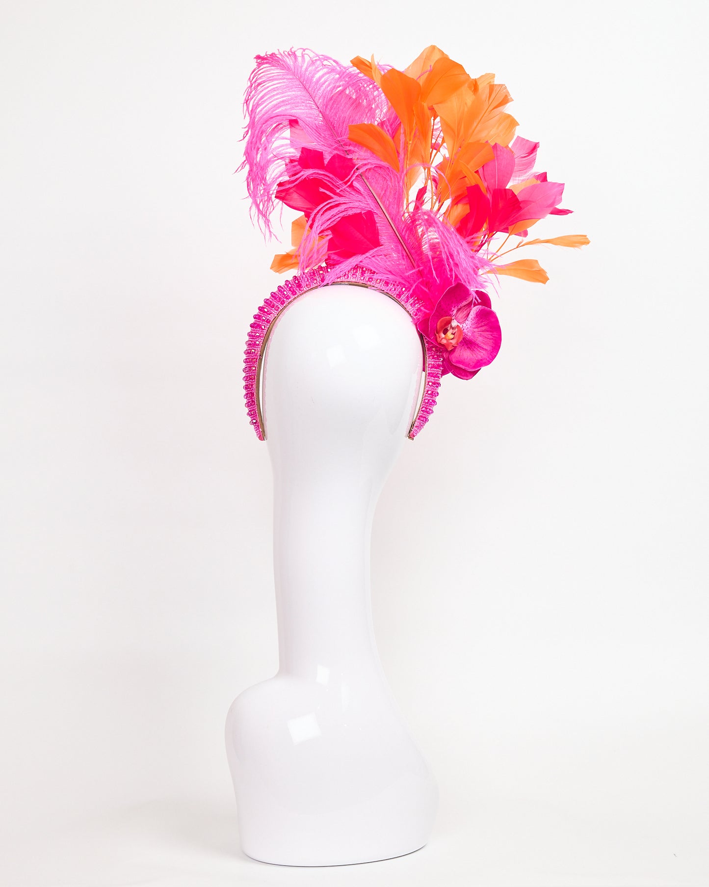 C Beaded Fuchsia 1039