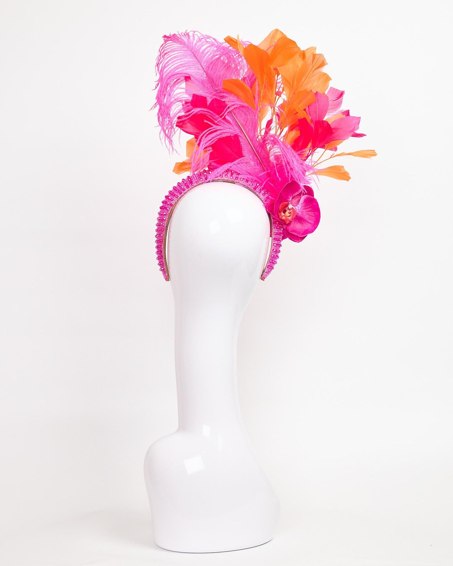 C Beaded Fuchsia 1039