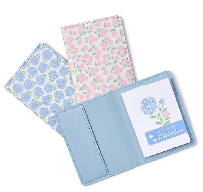 Floral Passport Holder
