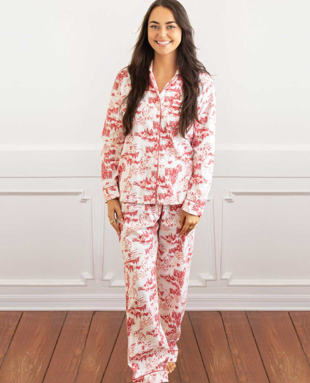 Santa Toile PJ Set