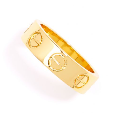 Stencil Band Ring