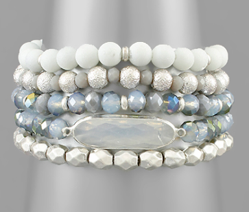 5 Row Bead Bracelet