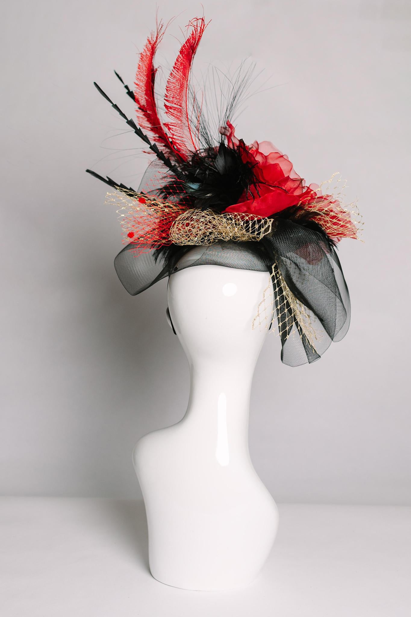 Fascinator Black 1181