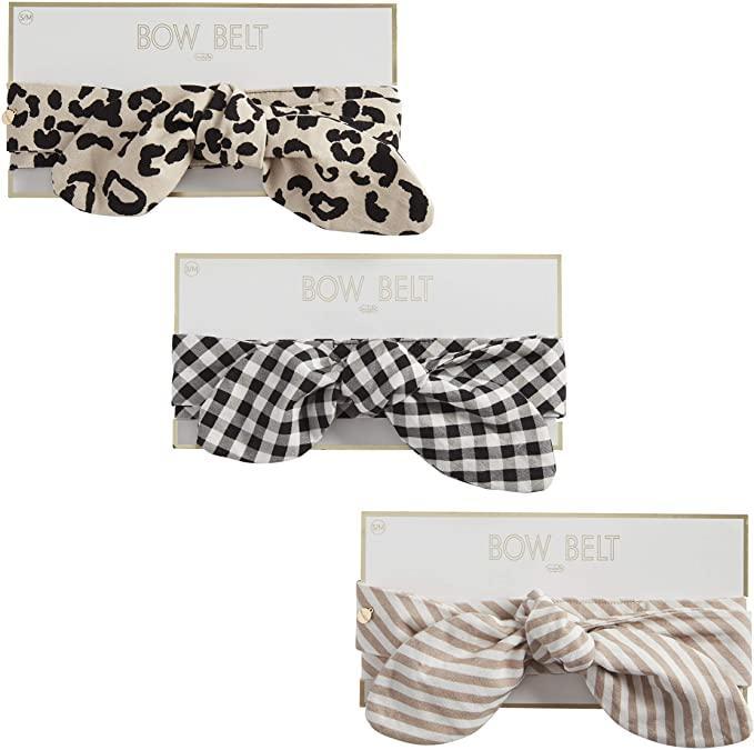 Woven Bow Belt