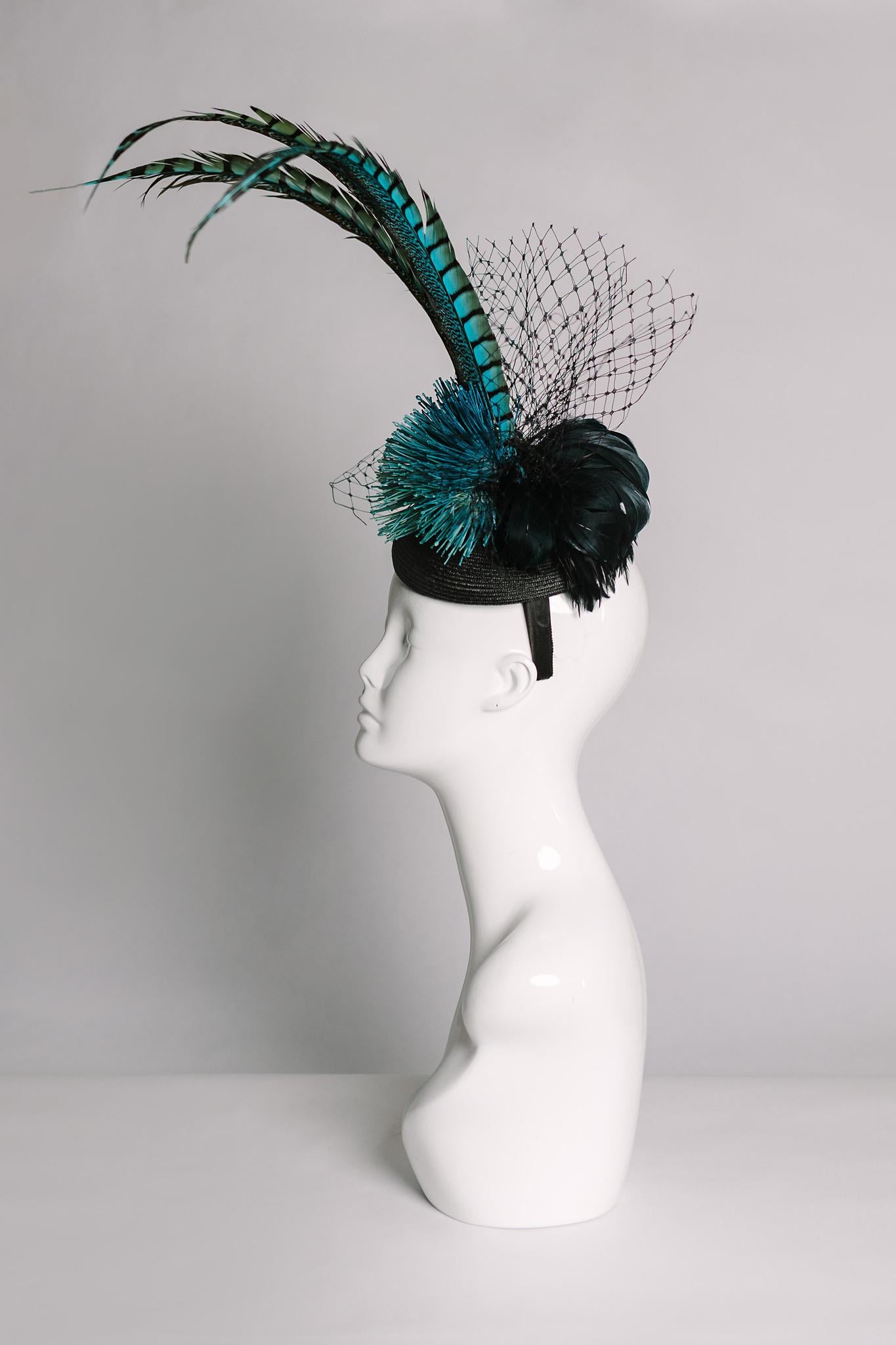 Fascinator Black 1175