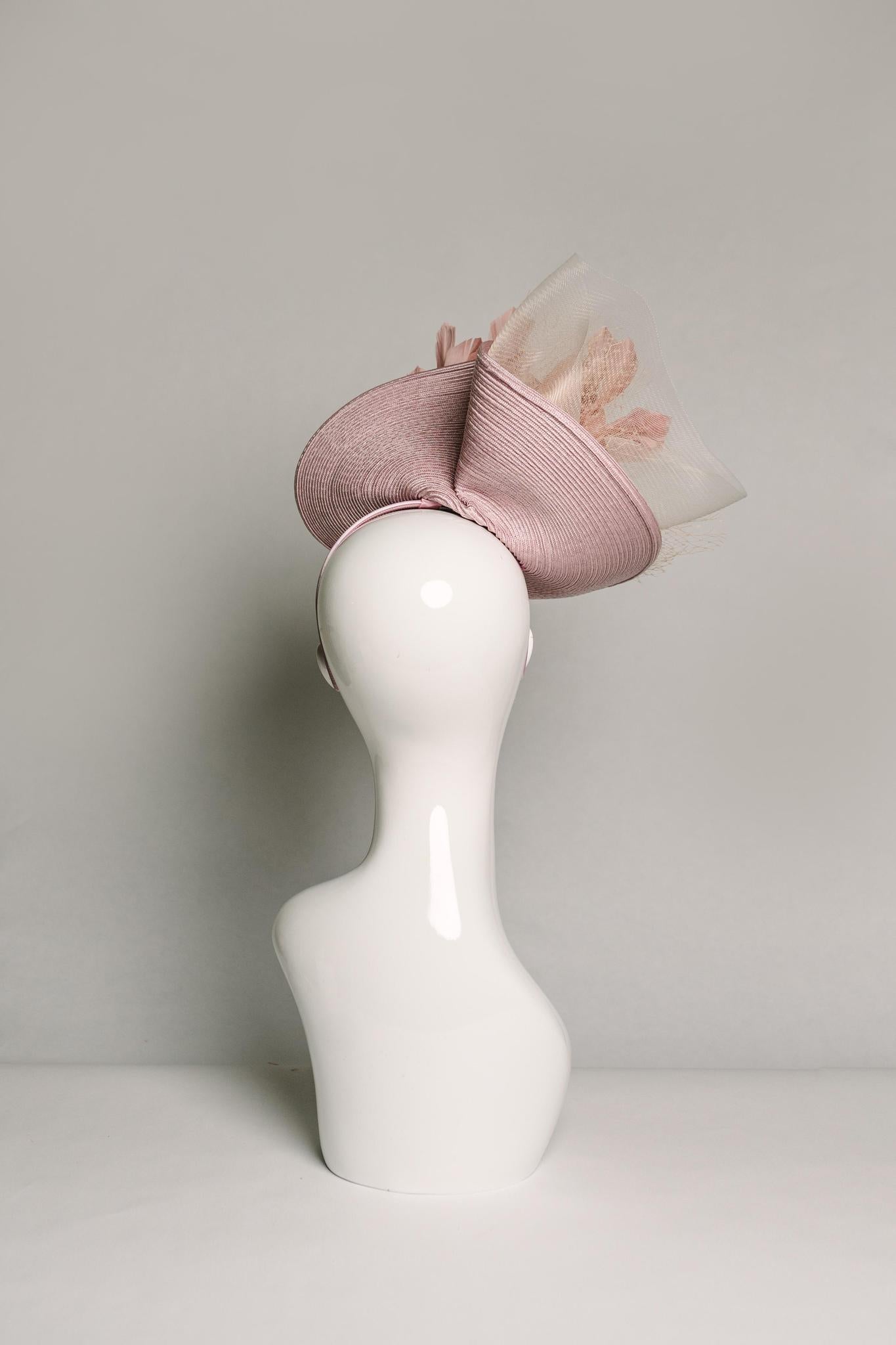 Fascinator Blush 1162