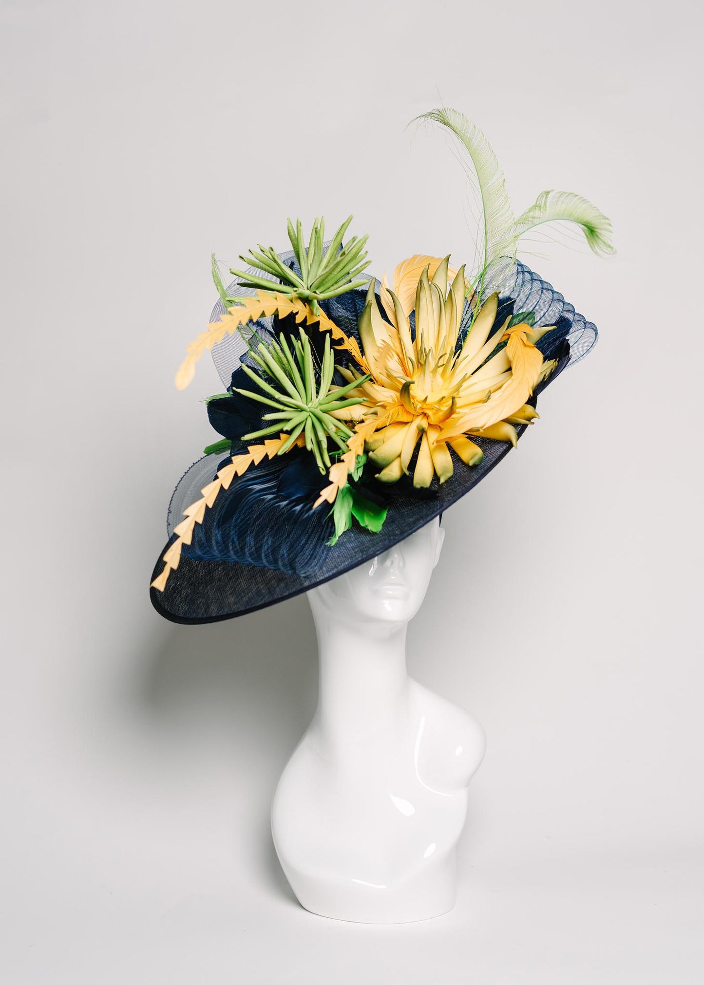 Fascinator Navy 1156