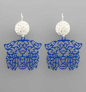 Wildcat Filigree Earrings