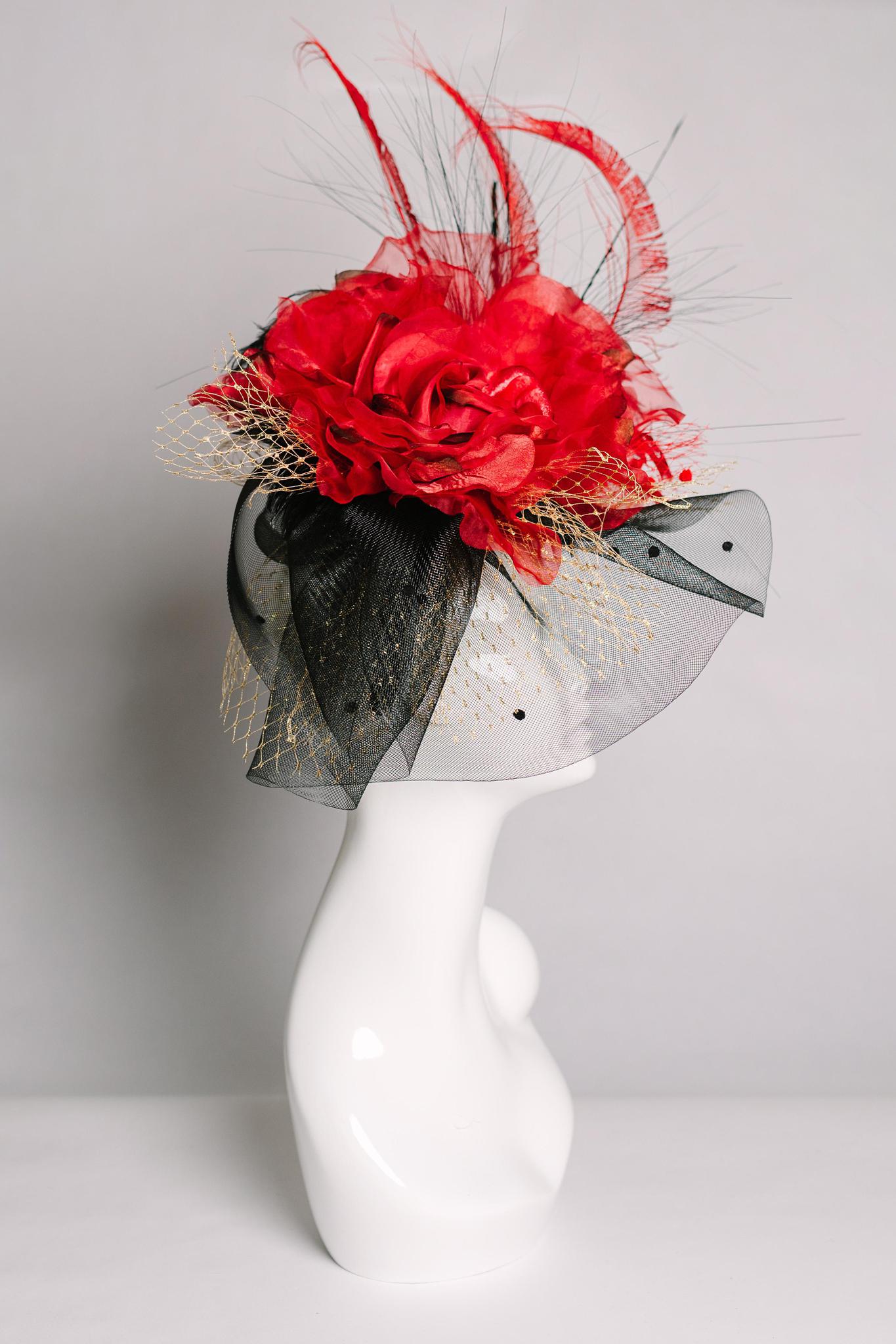Fascinator Black 1181