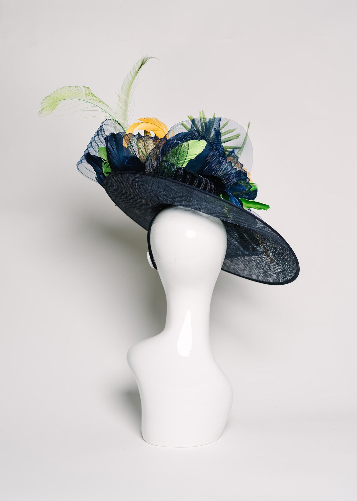 Fascinator Navy 1156