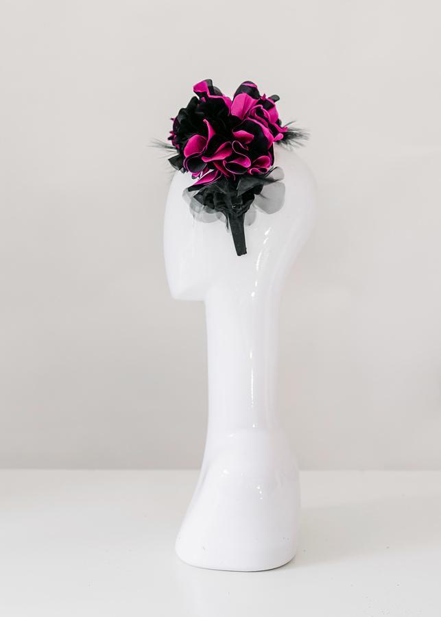 Crown Fuchsia & Black 1081