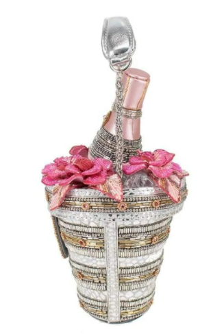 Mary Frances Champagne on Ice Purse