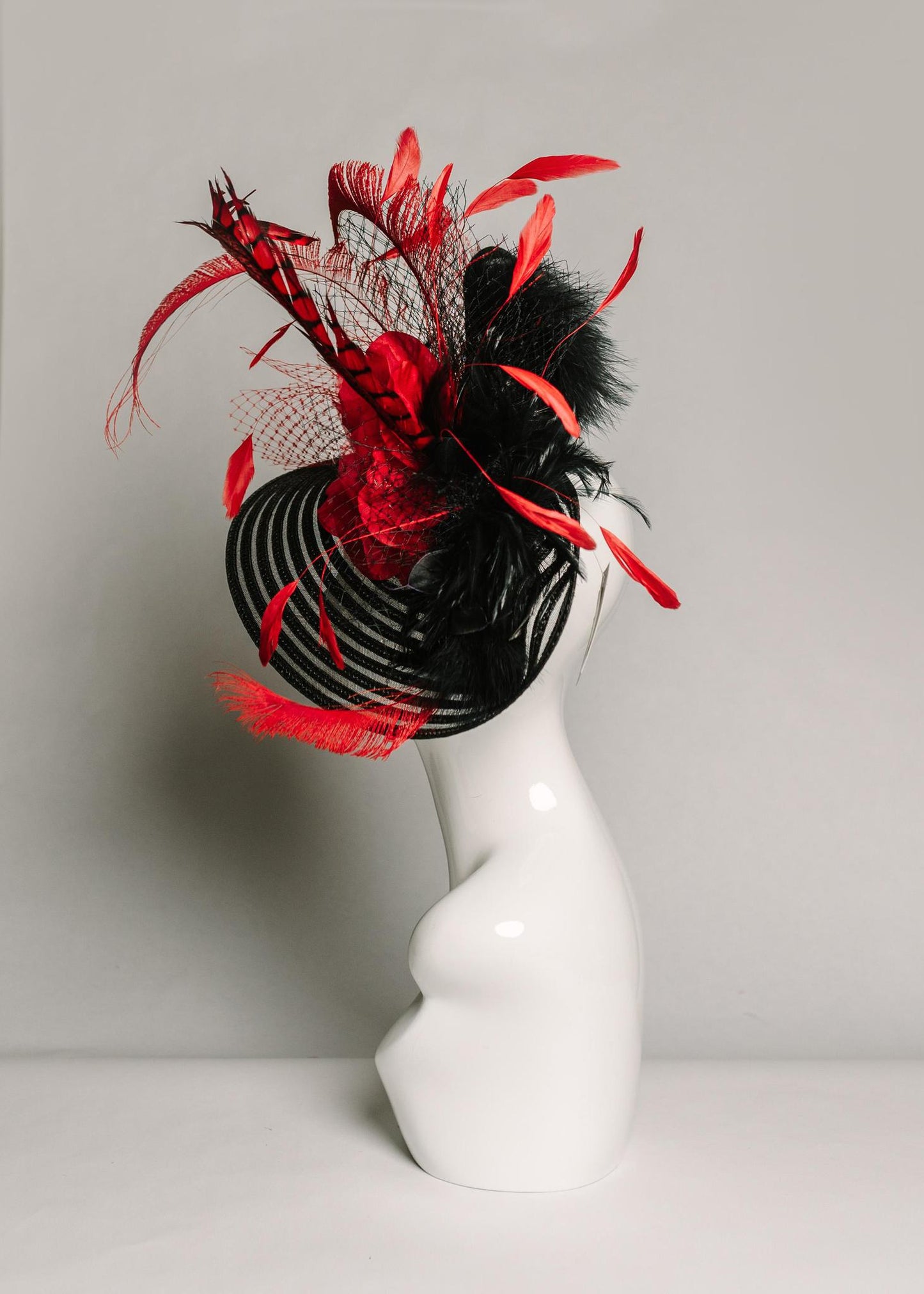 Fascinator Black 1168