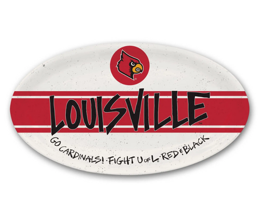 U of L Oval Plate