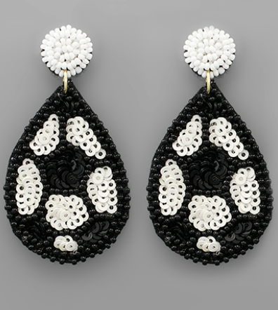 Soccer Earring