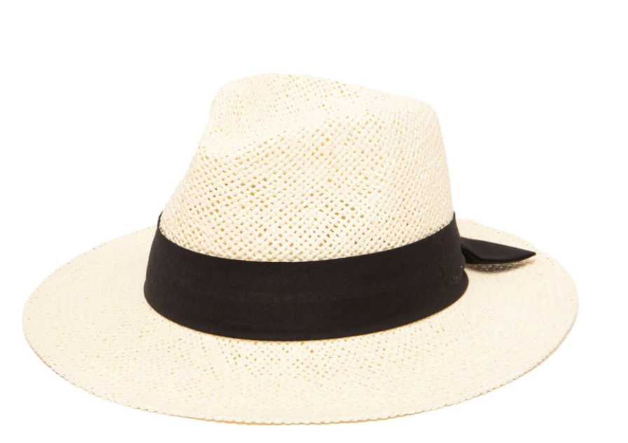 Woven Paper Fedora