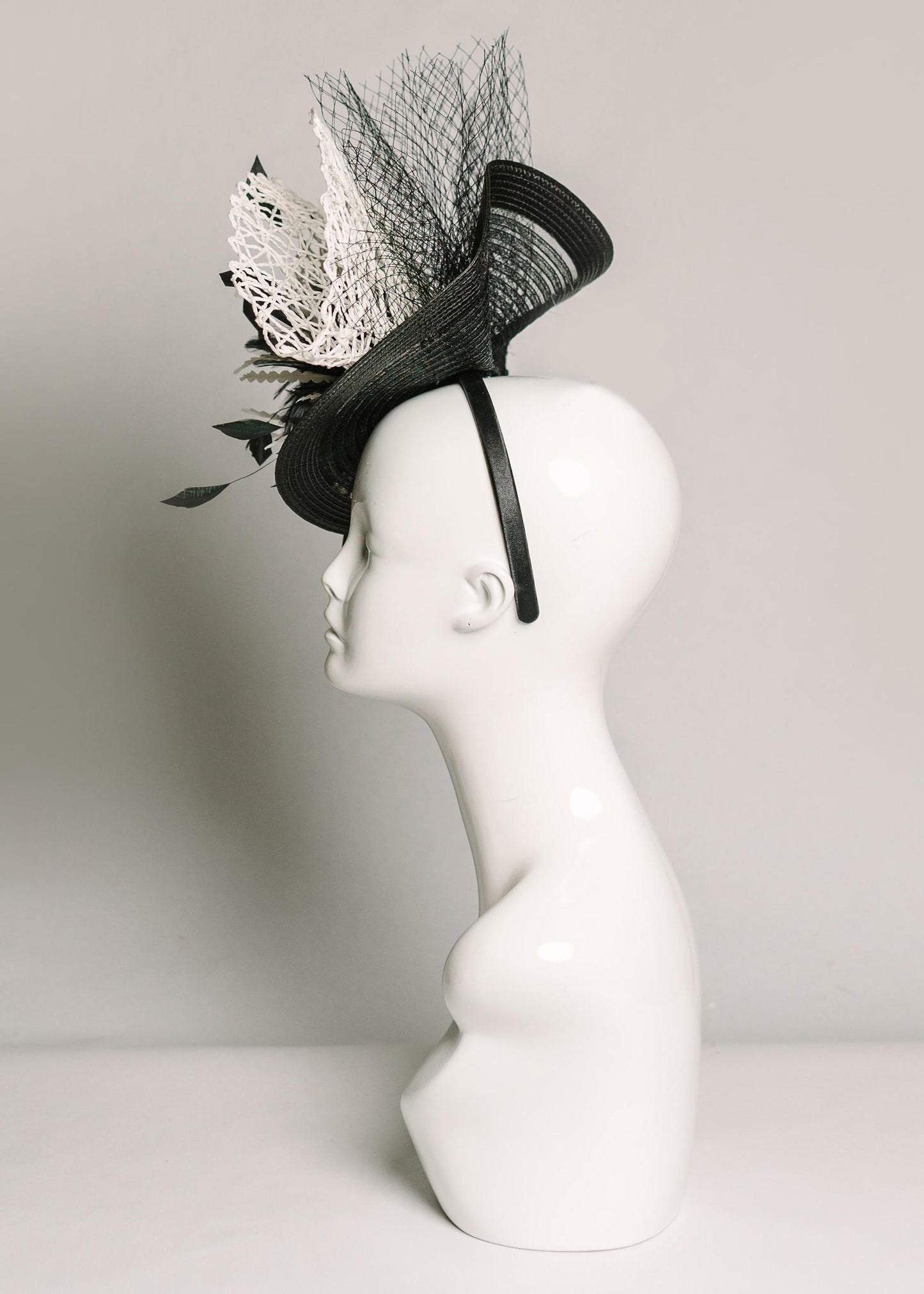 Fascinator Black 1184