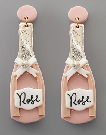 Rose Bottle Earring