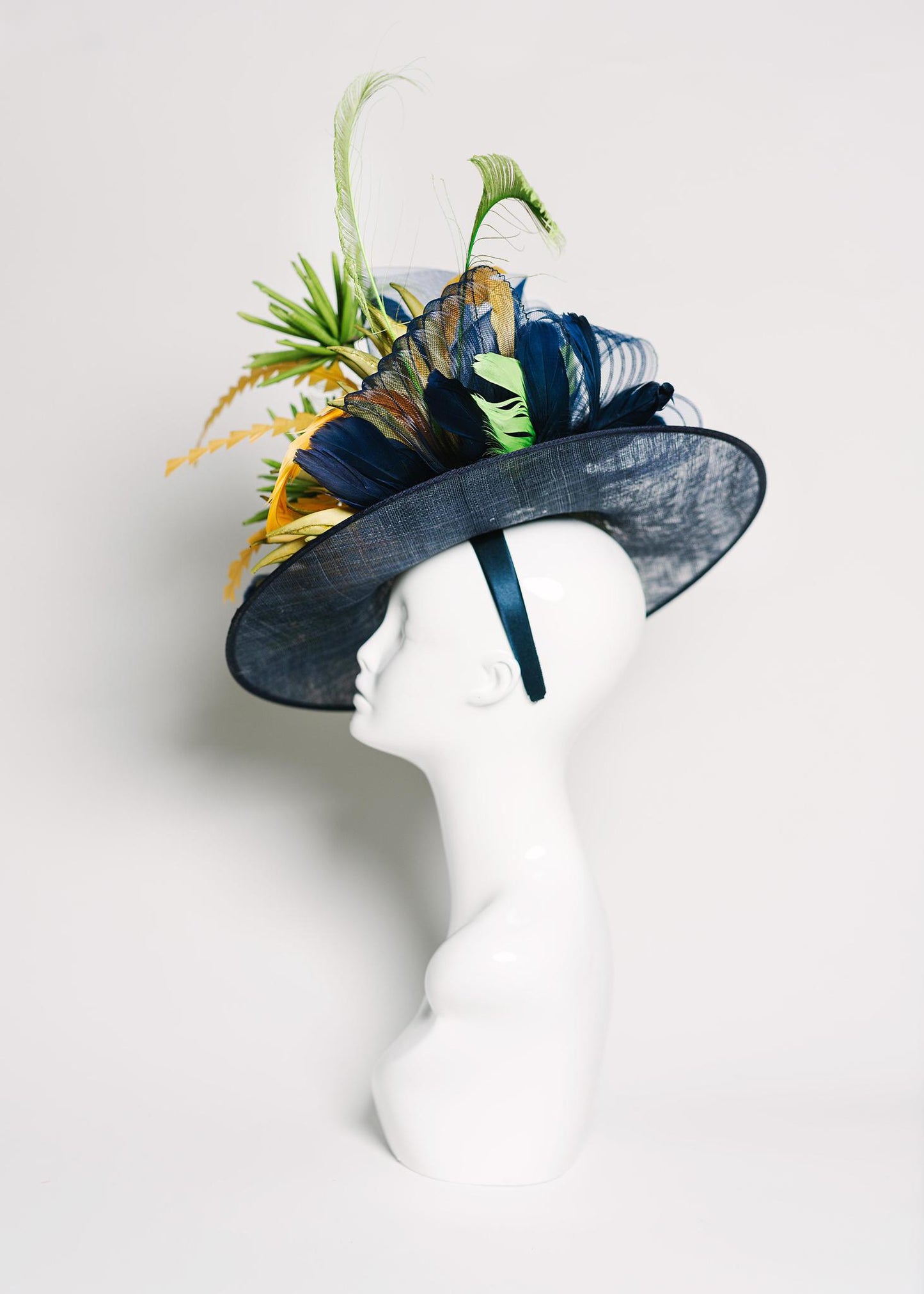 Fascinator Navy 1156