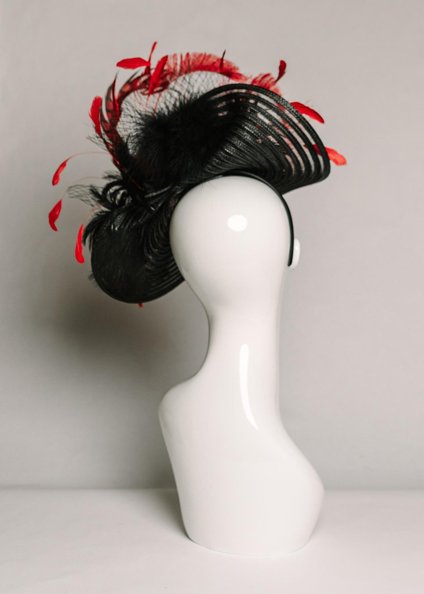 Fascinator Black 1168