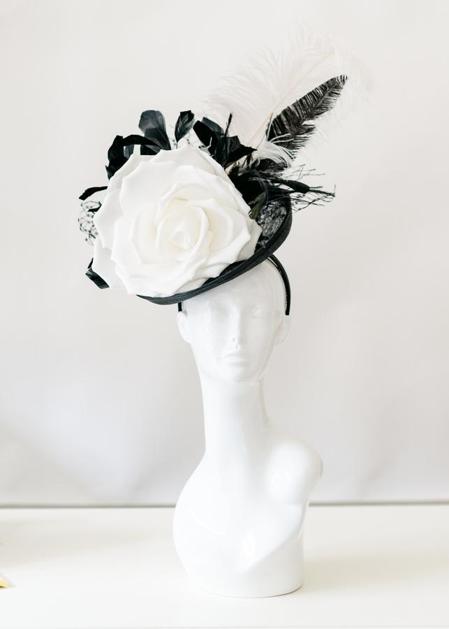 Fascinator Black 1090