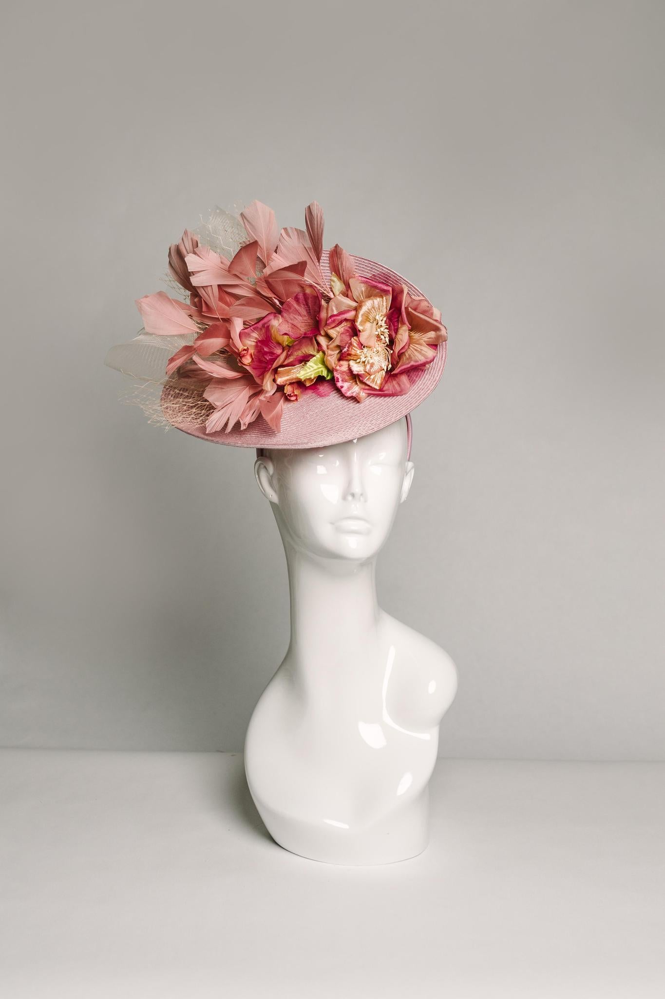 Fascinator Blush 1162