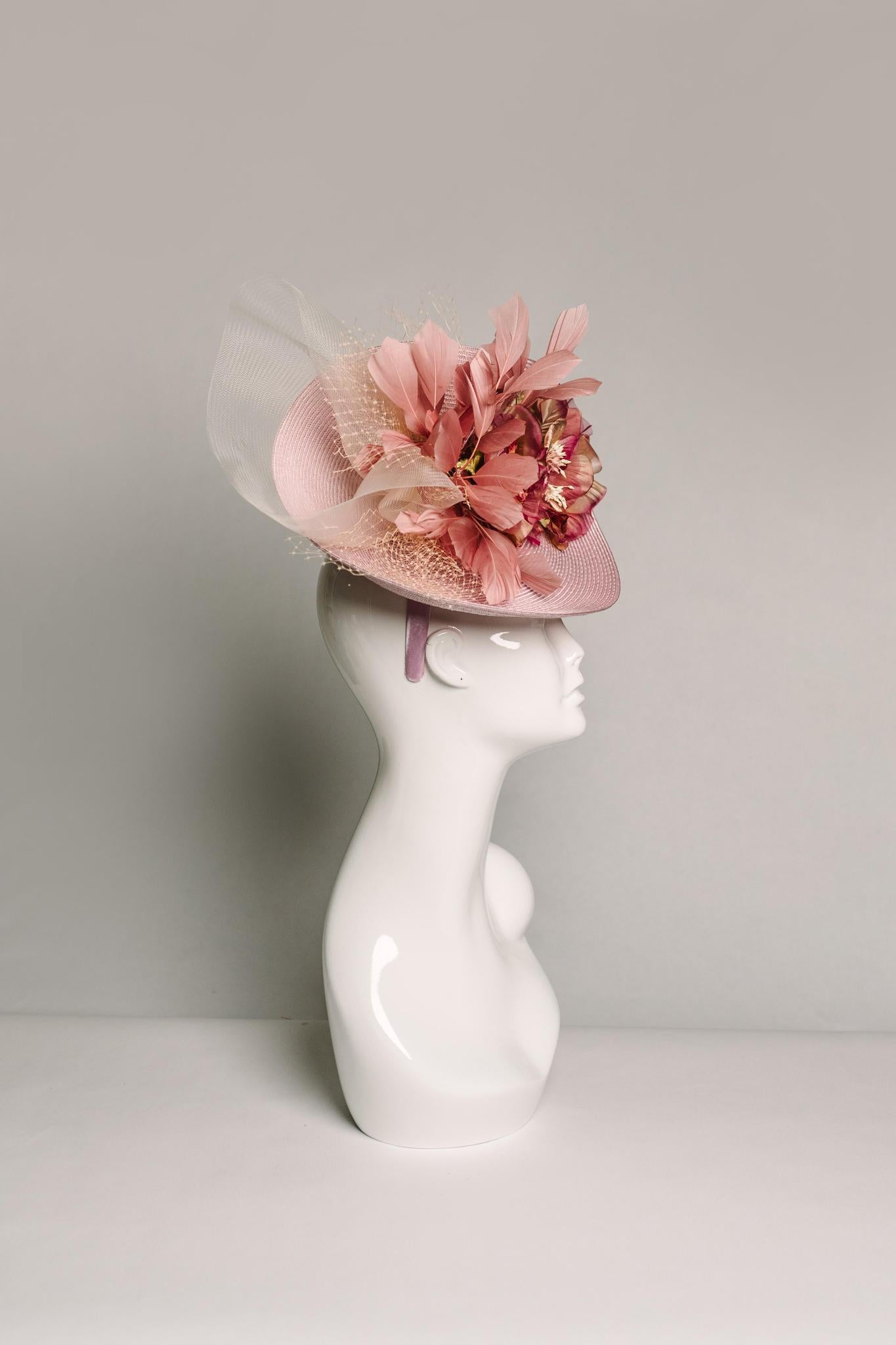 Fascinator Blush 1162
